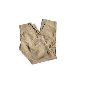 KUHL Mens Size 30x34 Khaki SLAX Outdoor Cargo Pants Straight Leg